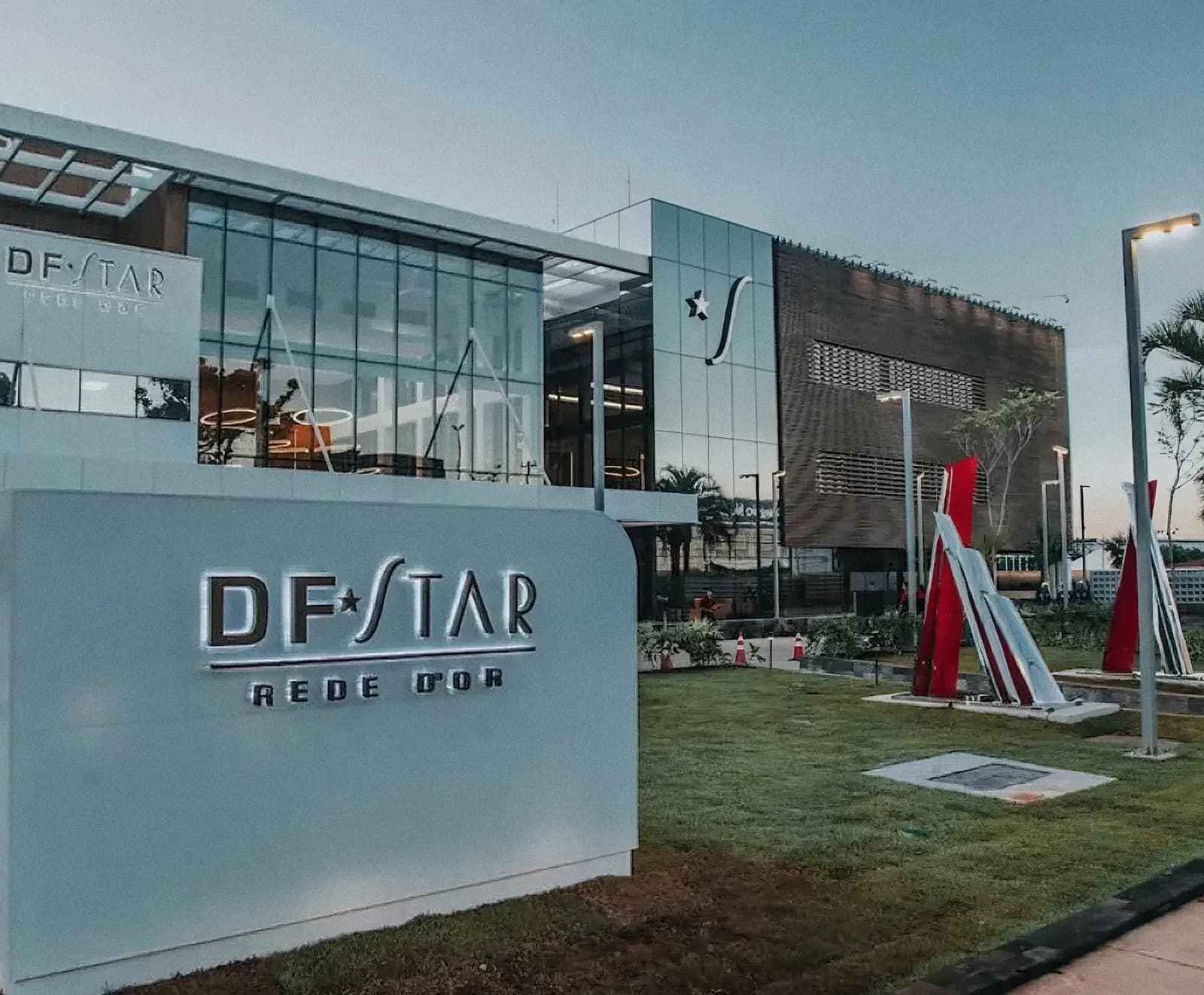 Fachada do Hospital DF Star em Brasília